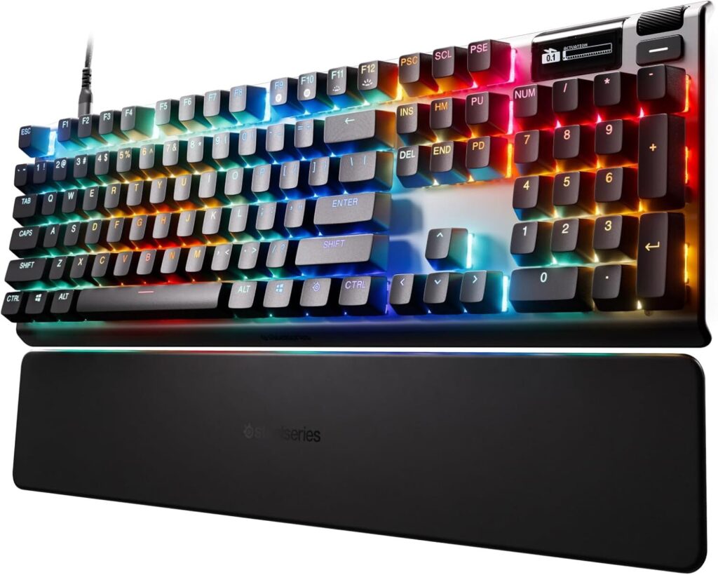 Premium Gaming Keyboard 2026 - SteelSeries Apex Pro (OmniPoint HyperMagnetic Switches)